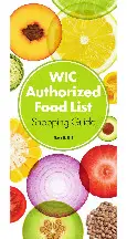 California WIC Approved Foods - Page 01